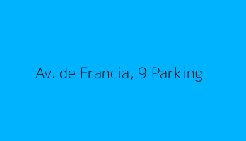 Av. de Francia, 9 Parking